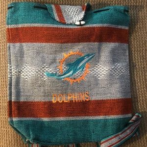 boho miami dolphins backpack